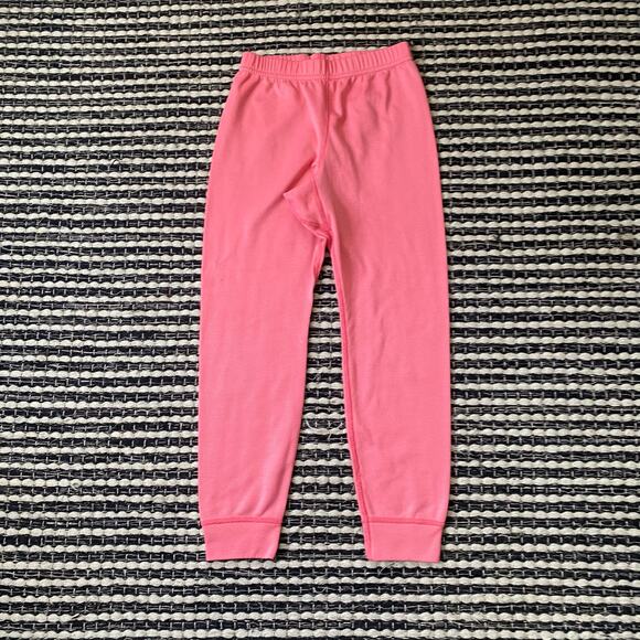 🌿Patagonia Girls Capilene 2 Lightweight Pink Base Layer Leggings S(8) - Picture 2 of 7